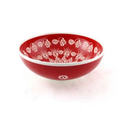 Bowls and dishes 25cm kleur rood